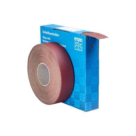 PFERD 2" Shop Roll - Resin/Resin Heavy Duty - 50 Yard Roll - Aluminum Oxide - 100 Grit 47218